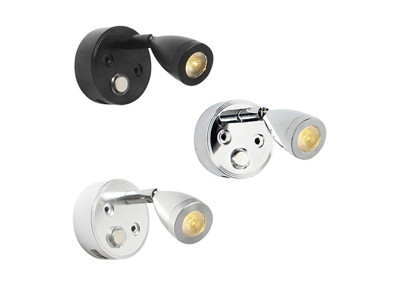 Luzes LED domésticas com escurecimento por toque 12V 10-30V Leitura de iate com porta de carregamento USB