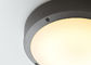 luz de teto nivelada da montagem do círculo do preto de 12W IP54 para o banheiro do balcão