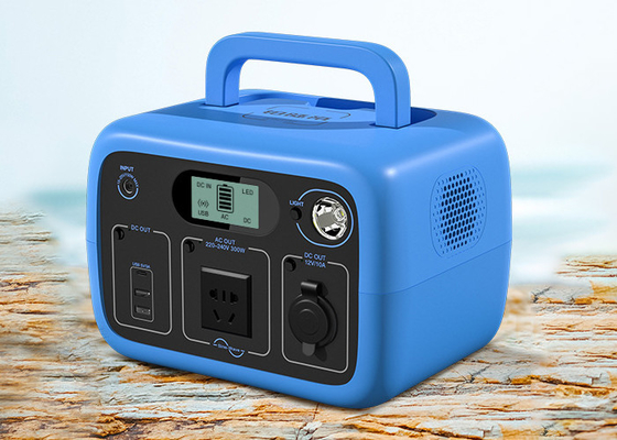 Fonte de alimentação externa portátil 300W AC potência de saída Capacidade 300Wh fonte de alimentação de armazenamento de energia para acampamento ao ar livre